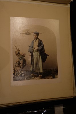 Lot 28 - Japan. An album of 48 photographic views, circa 1890s