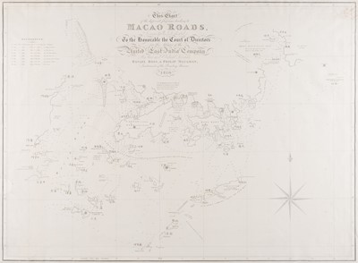 Lot 161 - China. Macao & Hong Kong. Ross (Daniel & Philip Maughan), Chart of the Macao Roads, 1810