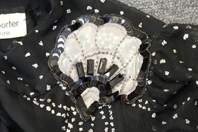 Lot 294 - Clothing & Accessories. An Edwardian beaded blouse, circa 1905, & other items