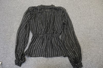 Lot 294 - Clothing & Accessories. An Edwardian beaded blouse, circa 1905, & other items