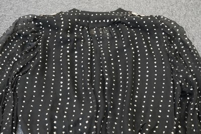 Lot 294 - Clothing & Accessories. An Edwardian beaded blouse, circa 1905, & other items