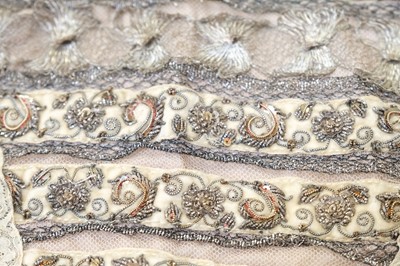 Lot 294 - Clothing & Accessories. An Edwardian beaded blouse, circa 1905, & other items