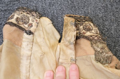 Lot 294 - Clothing & Accessories. An Edwardian beaded blouse, circa 1905, & other items