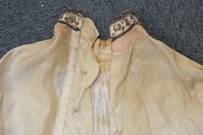 Lot 294 - Clothing & Accessories. An Edwardian beaded blouse, circa 1905, & other items