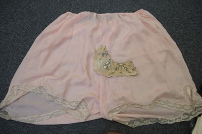 Lot 294 - Clothing & Accessories. An Edwardian beaded blouse, circa 1905, & other items