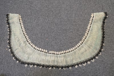 Lot 294 - Clothing & Accessories. An Edwardian beaded blouse, circa 1905, & other items