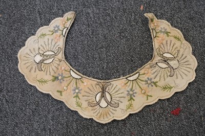 Lot 294 - Clothing & Accessories. An Edwardian beaded blouse, circa 1905, & other items