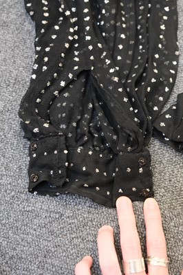 Lot 294 - Clothing & Accessories. An Edwardian beaded blouse, circa 1905, & other items