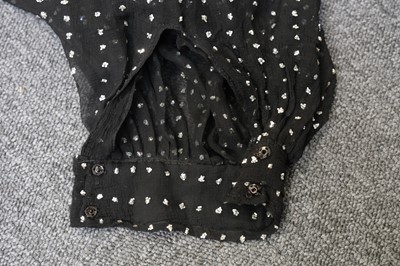 Lot 294 - Clothing & Accessories. An Edwardian beaded blouse, circa 1905, & other items