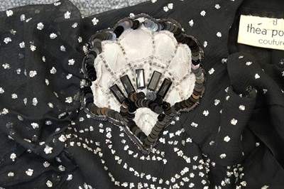Lot 294 - Clothing & Accessories. An Edwardian beaded blouse, circa 1905, & other items