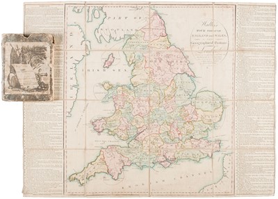 Lot 170 - England & Wales. Wallis's Tour Through England and Wales, A New Geographical Pastime, 1794