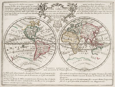 Lot 16 - Chiquet (Jacques). Le Nouveau et Curieux Atlas Géographique et Historique..., circa 1719