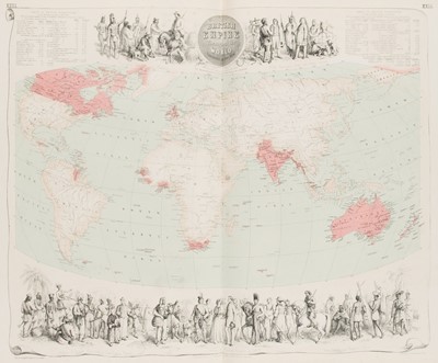 Lot 20 - Fullarton (A. & Co. publisher). The Royal Illustrated Atlas of Modern Geography, circa 1862