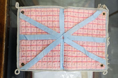 Lot 309 - Embroidered Pocket Book. A silk wallet or purse, circa 1780s