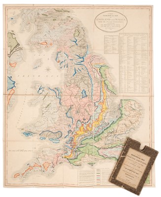 Lot 169 - England & Wales. Smith (William), A New Geological Map of England & Wales..., 1828