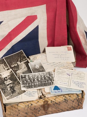 Lot 102 - WWII South East Asia. 350 letters sent from John Worsfold, Sergeant in the Chaplain's Branch, 11th Army Group, 7th January 1944 - 6th July 1947