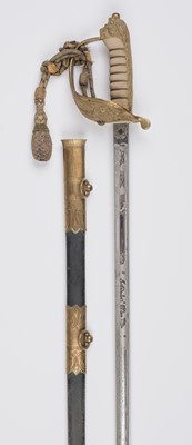 Lot 541 - Sword. George V Royal Navy Officer's Sword