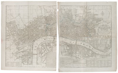 Lot 186 - London. Bowles & Carver (publishers). A New and Exact Plan of the Cities of London..., circa 1785