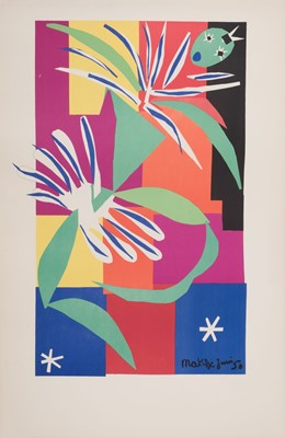 Lot 238 - Matisse (Henri, 1869-1954). La Danseuse Créole, pub. Paris, c. 1965, colour lithographic poster