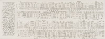 Lot 190 - London. Tallis (J. publisher). Fifty-nine panoramic decorative Street Maps [1838 - 40]