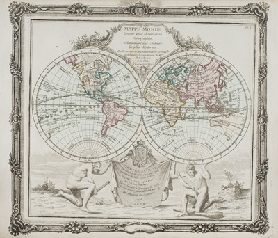 Lot 13 - Brion de la Tour (Louis). Atlas général, civil, ecclésiastique et militaire..., 1782