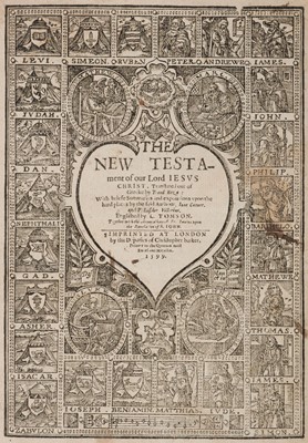 Lot 321 - Bible [English]. [The Bible, that is, the Holy Scriptures..., 1599]
