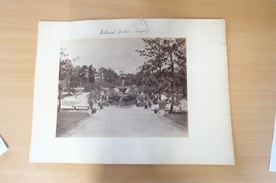 Lot 21 - Hong Kong. A group of 7 views of Hong Kong, c.1880s/1890s, albumen prints