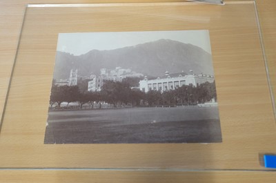 Lot 21 - Hong Kong. A group of 7 views of Hong Kong, c.1880s/1890s, albumen prints