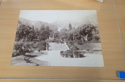 Lot 21 - Hong Kong. A group of 7 views of Hong Kong, c.1880s/1890s, albumen prints