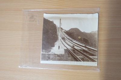 Lot 21 - Hong Kong. A group of 7 views of Hong Kong, c.1880s/1890s, albumen prints