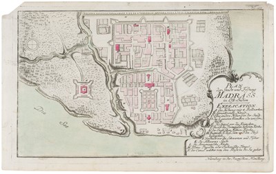 Lot 172 - Fortification and siege maps. A collection of approximately 80 maps, mostly 18th-century