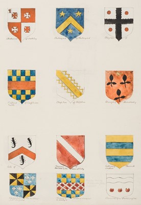 Lot 111 - Rowlands (William). The Armorial Bearings of Several Families ... connected with Shropshire, 1834
