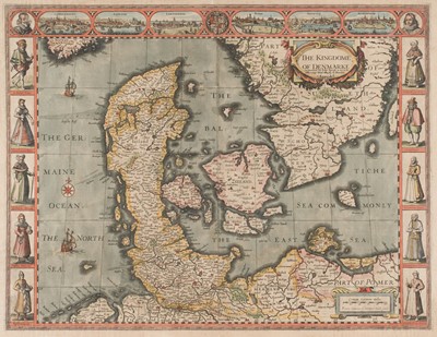 Lot 165 - Denmark. Speed (John), The Kingdome of Denmarke, George Humble, [1627]