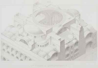 Lot 391 - Choisy (Auguste). L'Art de Batir chez les Byzantins, 1883