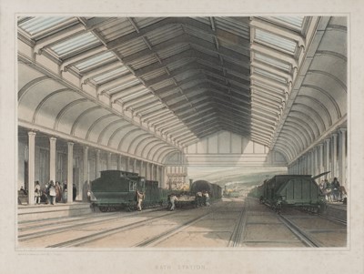 Lot 289 - Railways. A collection of 10 prints, 19th-century