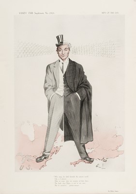 Lot 296 - Vanity Fair. A collection of approximately 100 caricatures, early 20th century