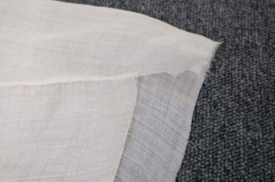 Lot 310 - Embroidered Skirt. A Regency needlework muslin skirt, circa 1810, & 2 others