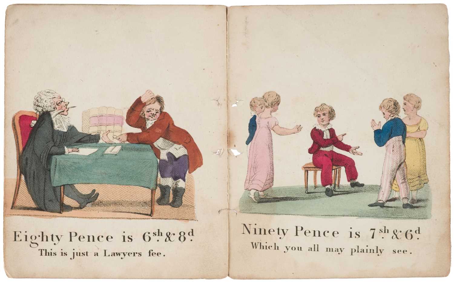 Lot 492 - Harris (John, publisher). [The Pence Table Playfully Paraphrased, by Peter Pennyless], 1818