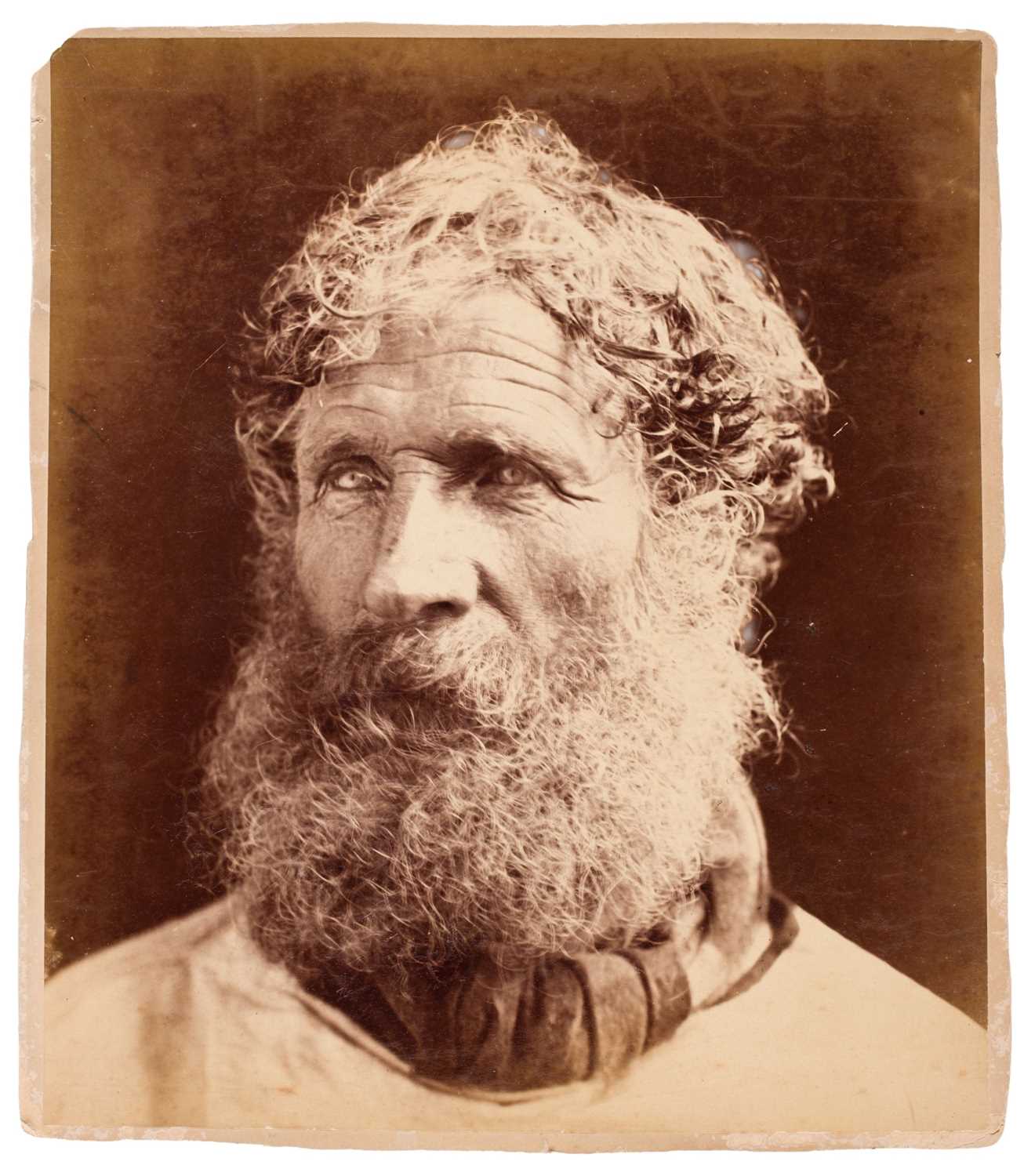 Lot 13 - Emerson (Peter Henry, 1856-1936). A near-full face portrait of a Southwold fisherman, c. 1886