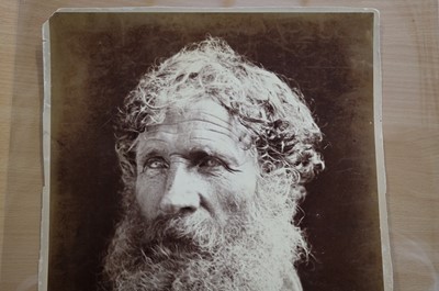 Lot 13 - Emerson (Peter Henry, 1856-1936). A near-full face portrait of a Southwold fisherman, c. 1886