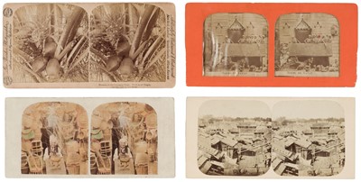 Lot 165 - Stereoviews. A group of approximately 400 assorted stereoviews, 1860s and later
