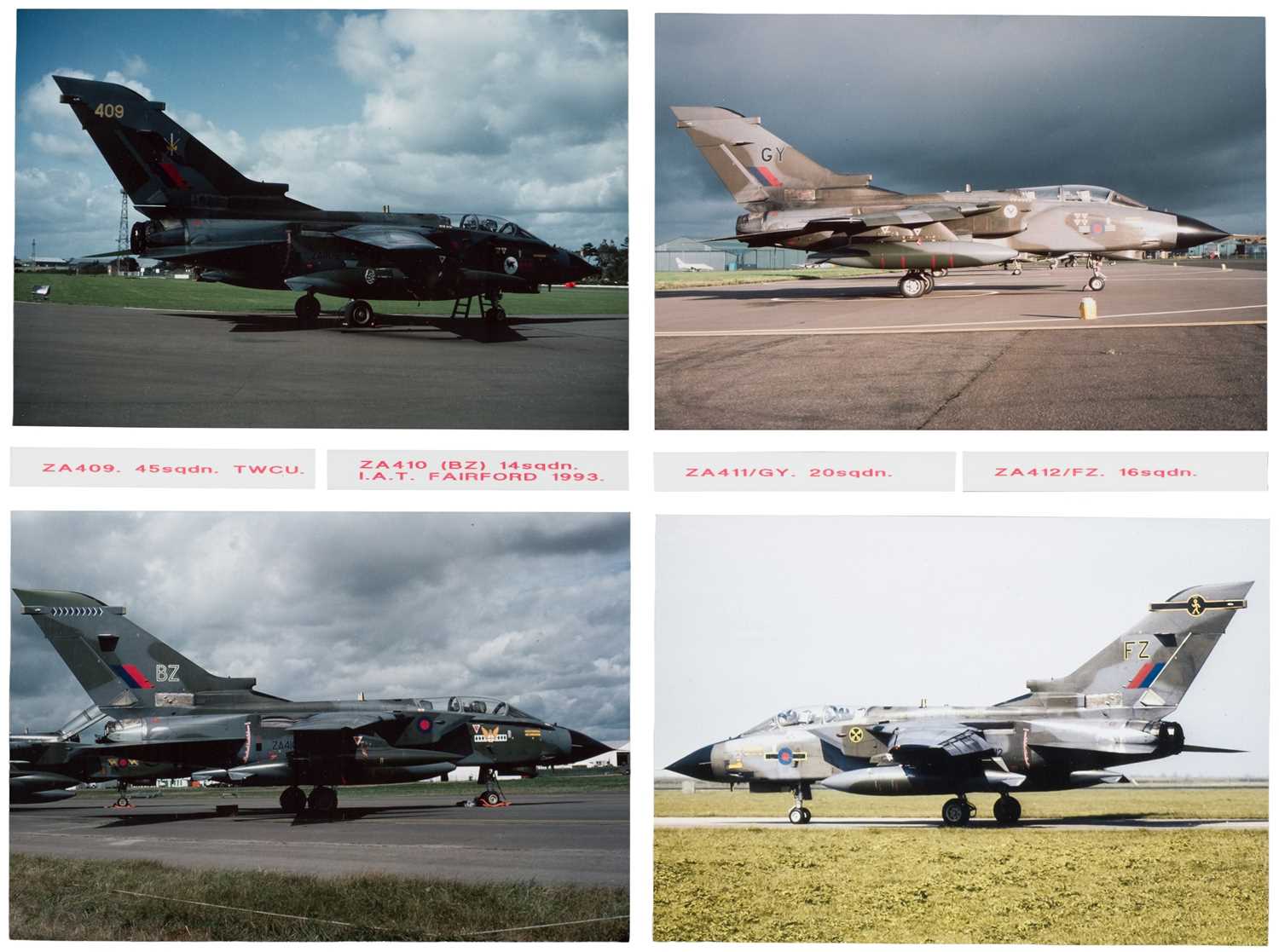 Lot 9 - Aviation photographs. A collection of approx. 50 black and white and colour from 1950s onwards