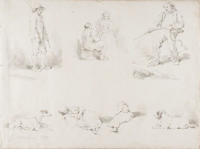 Lot 398 - Morland (George). No. 2 of Sketches by G. Morland, London: J. Harris, 1792