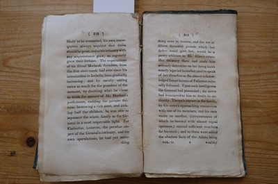 Lot 518 - Austen (Jane). Northanger Abbey: And Persuasion, vols II-III only (of 4), 1st edition, 1818