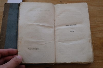Lot 518 - Austen (Jane). Northanger Abbey: And Persuasion, vols II-III only (of 4), 1st edition, 1818