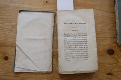 Lot 518 - Austen (Jane). Northanger Abbey: And Persuasion, vols II-III only (of 4), 1st edition, 1818