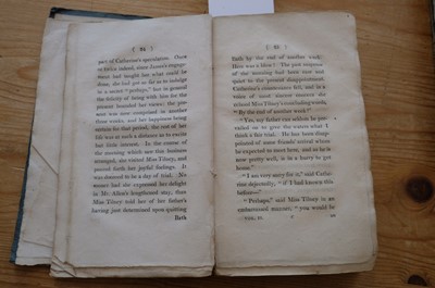 Lot 518 - Austen (Jane). Northanger Abbey: And Persuasion, vols II-III only (of 4), 1st edition, 1818