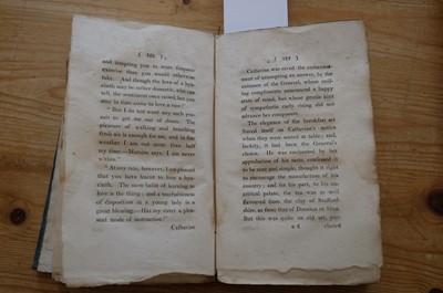 Lot 518 - Austen (Jane). Northanger Abbey: And Persuasion, vols II-III only (of 4), 1st edition, 1818