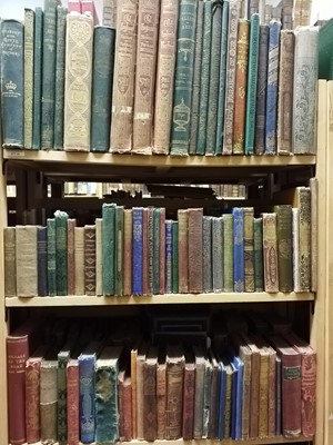 Lot 523 - Pictorial cloth. A large collection of Victorian and illustrated pictorial cloth literature.
