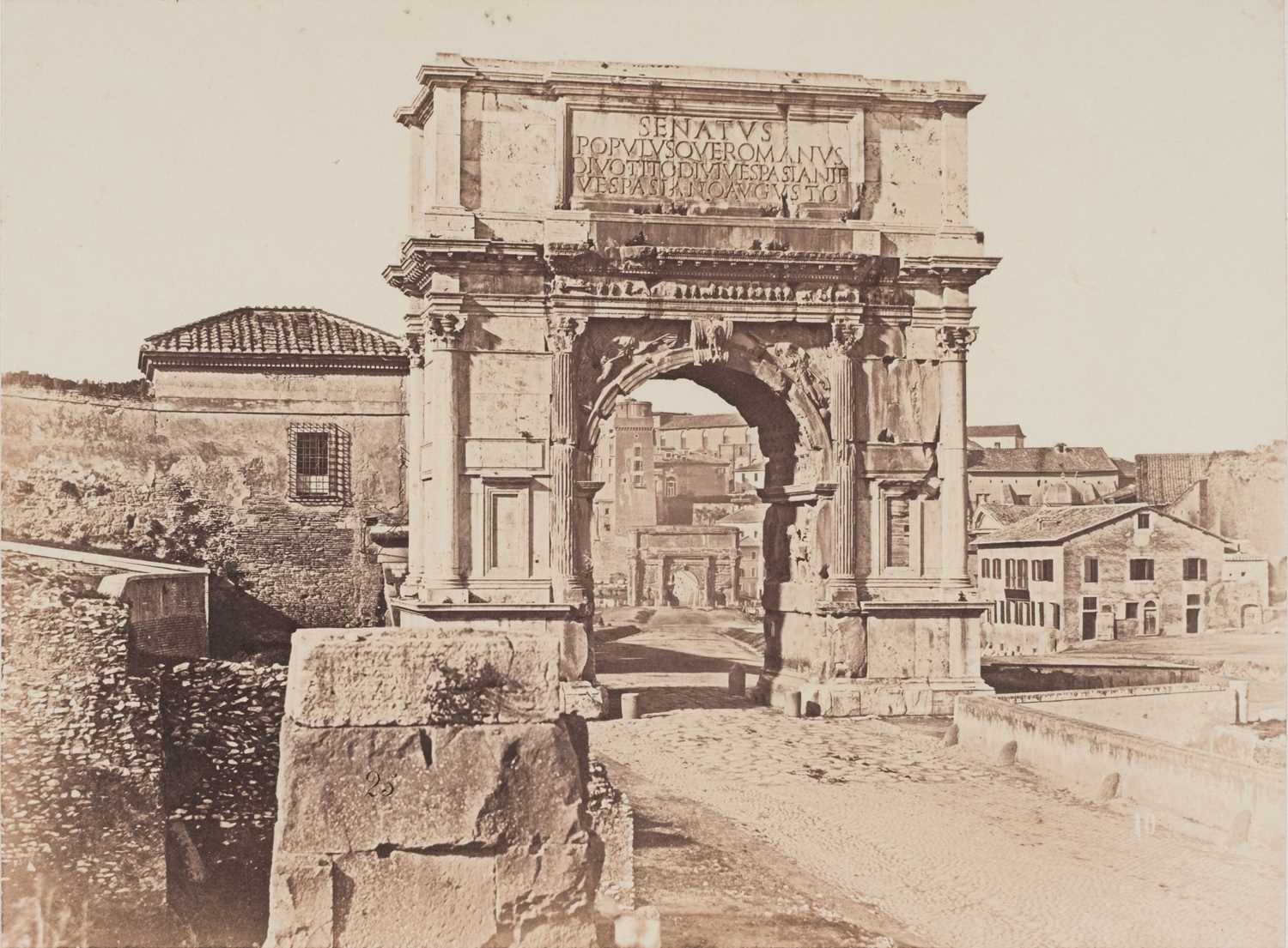 Lot 1 - Anderson (James Isaac Anderson, 1813-1877). A group of 4 views of Rome, c. 1853